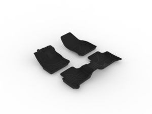 <span class=keywords><strong>Accessoires</strong></span> d'intérieur de voiture 3D TPE Tapis de sol de voiture Tapis de coffre pour Audi Q3 2019-2023 Tapis de voiture Cargo Liner - Product Image 2