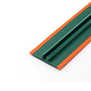 แถบขอบอะลูมิเนียมรูปตัวทีสองสี กว้าง 40 มม. สำหรับงานอุตสาหกรรม พร้อมแผ่นปิด - Product Image 2