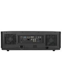 Projecteur laser professionnel 3LCD 3D avec 12 000 lumens ANSI, affichage 4K à contraste élevé, intégration de haut-parleurs