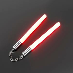 Nunchaku lumineux à LED Nexussaber <span class=keywords><strong>pour</strong></span> adultes et enfants, <span class=keywords><strong>pour</strong></span> cosplay et Noël, jouet épée lumineuse clignotante - Product Image 1