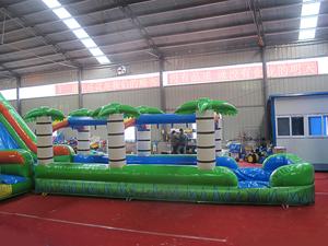 Lớn trượt nước Inflatable cho trẻ em và người lớn thương mại moonwalks Blow-up Hồ bơi cho nhà sử dụng trong nhà thương mại trượt nước - Product Image 3