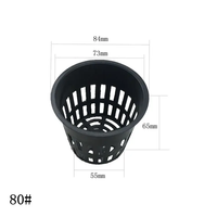 Vente en gros directe usine – Pots en filet hydroponiques personnalisés avec logo, 2 et 3 pouces, en plastique PP de qualité alimentaire, pour la culture intérieure
