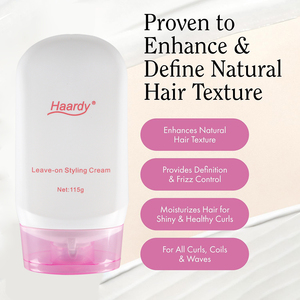Crème définissante pour boucles pour cheveux ondulés, bouclés, crépus - Contrôle des frisottis, définit, adoucit, hydrate, ajoute de la brillance pour les types de cheveux 1a-4c - Product Image 3