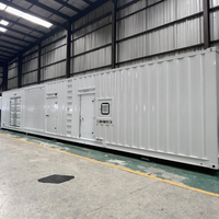 1MW 1.5MW 2MW Genset Diesel Silent Terkontainerisasi Mesin Cummins Bersertifikasi CE 50/60Hz ATS untuk Pusat Data
