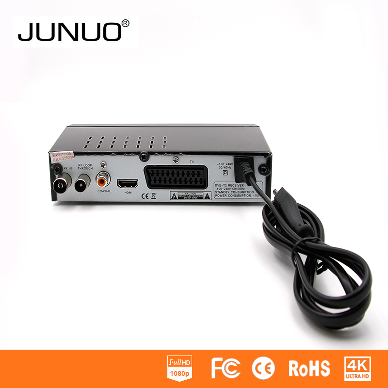 JUNUO Populaire dongle wifi DVB-T2 récepteur pour La Colombie dvb t2