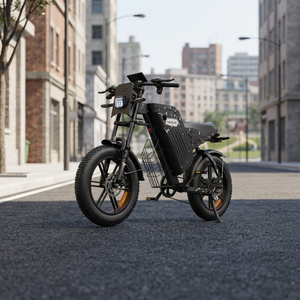 Bicicleta Eléctrica de Montaña al por Mayor, Cuadro de Acero al Carbono, 7 Velocidades, Batería de 31.5 Ah, Neumático Grueso de 20 Pulgadas, 140 km de Autonomía, Freno de Disco de 48 V, Suministro de Fábrica - Product Image 3
