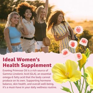 Gummies d'inositol OEM avec huile d'onagre 2000mg Myo-Inositol D-Chiro Inositol avec Vitamine D3 B6 <span class=keywords><strong>B12</strong></span> et Zinc pour l'équilibre féminin - Product Image 6