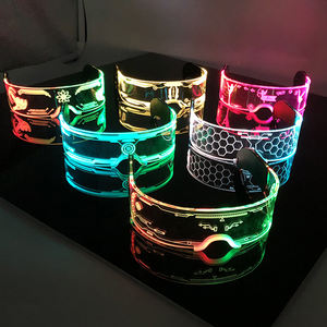 Gafas Decorativas Luminosas de Moda, Gafas LED de Neón para Decoración de Fiestas, Discotecas, DJ, Festivales de Música, Raves - Product Image 2