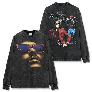 T-Shirt Oversize Vintage di Alta Qualità in 100% Cotone Pesante 250GSM Taglia USA / Più Design / Più Colori / Supporto per Design Personalizzato - Product Image 3