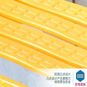 Tabouret de douche mural pliable Jiu Xi en plastique, capacité 250 kg, équipement de sécurité pour salle de bain - Product Image 4