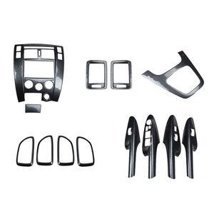 Accesorios para coche, ventana decorativa Interior, consola Central, ventilación de aire, cubierta de <span class=keywords><strong>volante</strong></span> embellecedora para <span class=keywords><strong>Hyundai</strong></span> <span class=keywords><strong>Tucson</strong></span> 2009-2013 - Product Image 2