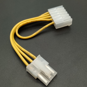 MX4.2 6 핀 CPU 메인보드 전원 공급 장치 연장 코드 케이블 수-암 커넥터 와이어 하네스 - Product Image 2