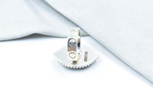 Vintage Wedding Mojave Turquoise & Sterling <b>Silver</b> <b>Adjustable</b> <b>Ring</b> Statement <b>Ring</b> for Women - Product Image 2