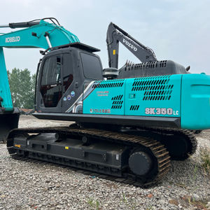 Excavadora Kobelco350 de Segunda Mano de Alta Calidad a Precio Económico, Excavadora de Orugas Usada en Oferta - Product Image 1