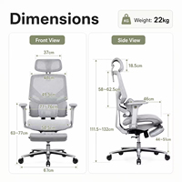 2026 moderne nouveau Design exécutif pleine maille chaise de bureau chaise de bureau ergonomique ordinateur chaise de bureau pivotante