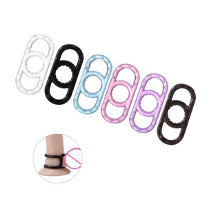 Anillos para Pene en Oferta, Funda para Agrandamiento del Pene, Anillos para Pene, Artículos Íntimos, Juguetes Sexuales Reutilizables para Hombres - Product Image 1