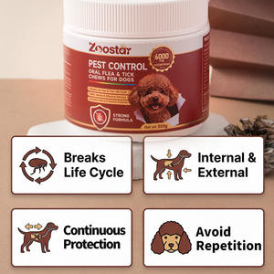 Bocconcini Morbidi Antiparassitari per <span class=keywords><strong>Cani</strong></span> con MOQ Ridotto - Trattamento <span class=keywords><strong>Antipulci</strong></span> e Integratore per il Supporto Immunitario - Product Image 3