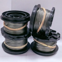 Bobines de fil de fer à ligature en acier électrogalvanisé TW1061T pour machine à ligaturer les barres d'armature