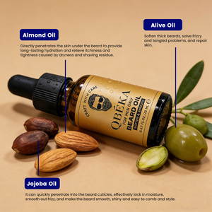 Olio per Barba con Etichetta Privata per Uomo, Idratante a Lunga Durata, Ammorbidente per Tutti i Tipi di Barba - Product Image 2