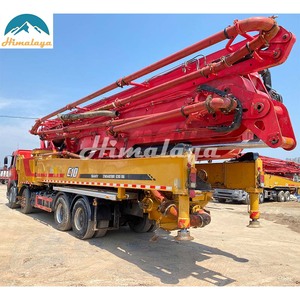 Camión Bomba <span class=keywords><strong>de</strong></span> Concreto Usado Sany Volvo Chassis 2020 62X-6RZ, Pluma <span class=keywords><strong>de</strong></span> 62 m, Motor Diésel, Estacionario, Autoelevable, con Motor - Product Image 5