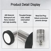 Sensor de Distancia Ultrasónico de Alta Precisión NOVA 6-m, Rango de Medición de 6 m, NPN/PNP/0-10V/4-20mA/RS485