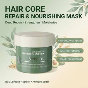 <span class=keywords><strong>Mascarilla</strong></span> Capilar Nutritiva y Fortificante con Pantenol y Manteca <span class=keywords><strong>de</strong></span> <span class=keywords><strong>Aguacate</strong></span>, Crema Reparadora del <span class=keywords><strong>Cabello</strong></span>, Anti-Rotura, Suavizante con Queratina <span class=keywords><strong>para</strong></span> <span class=keywords><strong>Cabello</strong></span> Dañado - Product Image 4