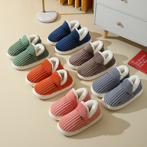 Pantofola invernale in cotone che riscalda l'alta qualità interna morbida e accogliente in tinta unita Slip on House pantofola per <span class=keywords><strong>adulti</strong></span> - Product Image 1