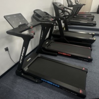 Kstar Treadmill lipat listrik, alat Fitness tidak bersuara bermotor Caminadora untuk digunakan di rumah