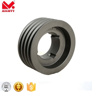 <span class=keywords><strong>Poulie</strong></span> de courroie trapézoïdale de haute précision MIGHTY, certifiée ISO9001:2015, plaquée noire, support OEM personnalisé pour les machines de construction et agricoles - Product Image 1