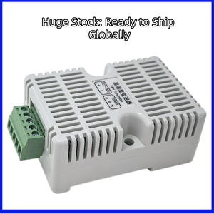 <span class=keywords><strong>Capteur</strong></span> de température et d'humidité sur rail DIN, transmetteur avec sortie RS232 pour la surveillance des armoires PLC HVAC et l'automatisation industrielle - Product Image 2