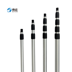 Poteau en métal <span class=keywords><strong>télescopique</strong></span> en aluminium avec verrouillage par torsion Poteau d'extension à 5 sections <span class=keywords><strong>pour</strong></span> le nettoyage des <span class=keywords><strong>vitres</strong></span> - Product Image 2