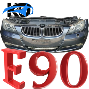 Conjunto de Parachoques Delantero Original 51110033167 51117170051 51117170052, Ventilador de Radiador y Condensador Genuino para <span class=keywords><strong>BMW</strong></span> E90 - Product Image 1
