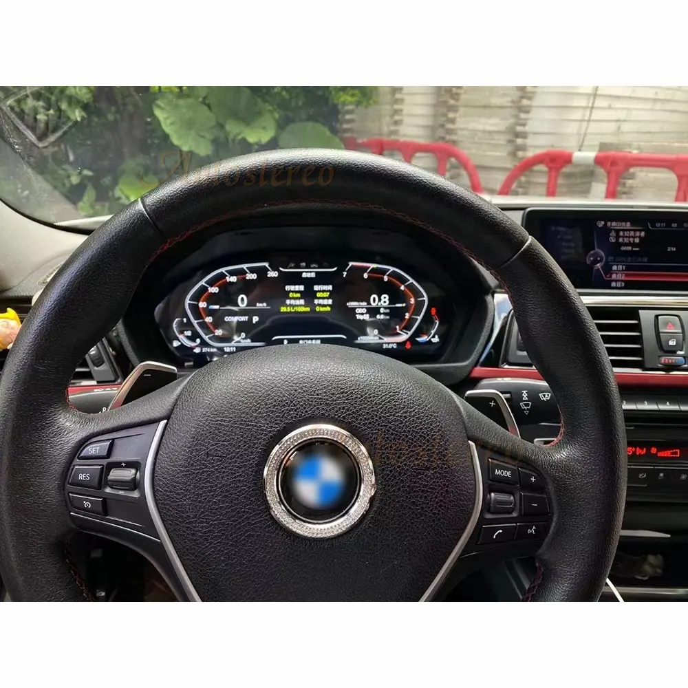 12.3 דיגיטלי אשכול תא טייס עבור BMW 1/2/3/4/5/6/7 סדרת X1/x2/X3/X4/X5/X6 E60/E70/E71 רכב מולטימדיה נגן מהירות מטר מסך