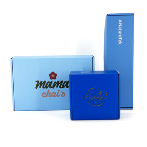 Boîtes d'emballage personnalisées en papier pour vêtements, boîtes d'expédition en <span class=keywords><strong>carton</strong></span> ondulé kraft avec impression de logo, recyclables, pour vêtements, t-shirts, robes - Product Image 4