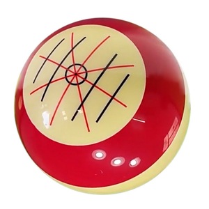 Bola de <span class=keywords><strong>billar</strong></span> de resina blanca y roja, artefacto de entrenamiento de práctica - Product Image 6