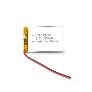 بطارية ليثيوم بوليمر قابلة لإعادة الشحن 303450 بجهد 3.7 فولت و5 فولت وسعة 550 مللي أمبير في الساعة - Product Image 2