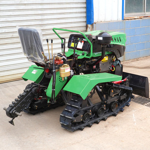 Spedizione gratuita 35hp 50hp 80hp 100hp terraferma e risaia cingolato trattore Mini cingolato coltivatore per la vendita - Product Image 6