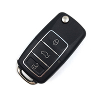 Clé de voiture à distance étanche à 3 boutons, code fixe 315 433 MHz 6V LED, entrée sans clé automatique, télécommande pour porte de garage