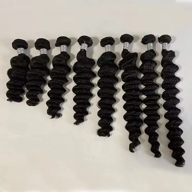 Недорогие пряди человеческих волос с кружевной фронтальной застежкой цветные ленты для наращивания волос плоские кончики 12A кружевные пряди волос парики