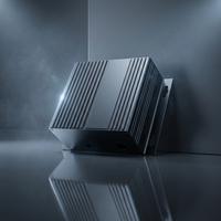 Boîtier en aluminium extrudé pour circuits imprimés, instruments électroniques et boîtes de dispositifs, fabriqué en Chine
