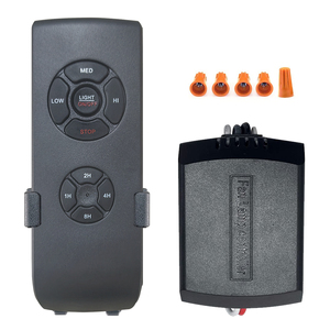 תקרה מאוורר שלט רחוק ערכת גודל קטן מקלט JF-018 etl 30m טווח 120v/220v קל לשימוש מתגים מרחוק עבור חללים קטנים - Product Image 1