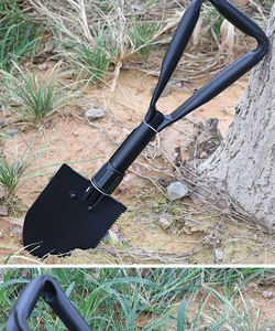 Portable Survival Camping <strong>Shovel</strong> Multifunction <strong>Folding</strong> Tactical <strong>Shovel</strong> with Pickaxe for Outdoor Hiking Emergency Tool - Product Image 4