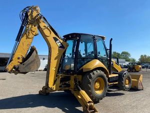 Usado para retroexcavadora CAT 420F, buenas condiciones, bomba de caja de cambios de motor de núcleo de horas bajas, PLC Shanghai, precio barato, stock a la venta - Product Image 4