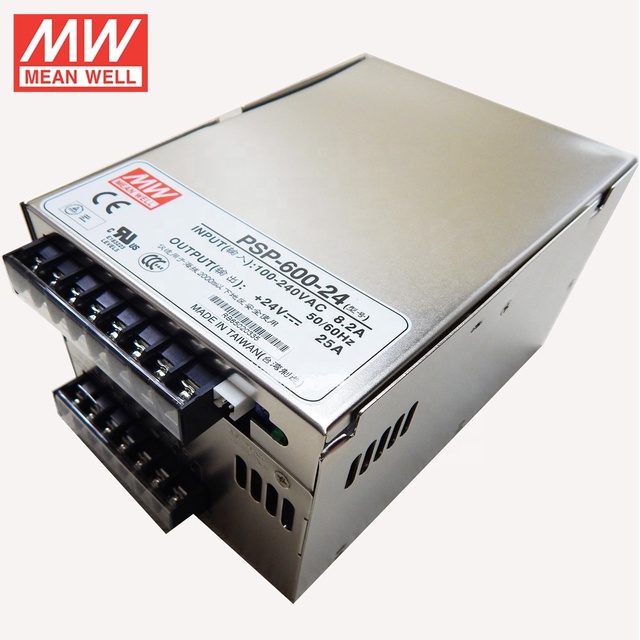 Mean Well PSP-600-24 600W 24V Switching Power Supply with PFC and Parallel Function 0 ~ 25A