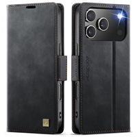Étui portefeuille AutSpace pour iPhone 18 Pro Max 17 Pro Air 16 Plus 15 avec blocage RFID, porte-cartes en cuir PU et support rabattable