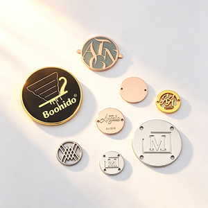 Etiqueta Metálica de Acero Inoxidable Grabada para Bolsos y Mochilas, OEM y ODM, y Logotipo Personalizado para Suministros de Decoración de Moda - Product Image 2