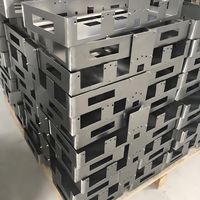 Kit métallique assemblé et formé à la machine, fabrication de tôles découpées au laser CNC selon la norme ASTM, marque MST, OEM/ODM, modèle MSTF-0172
