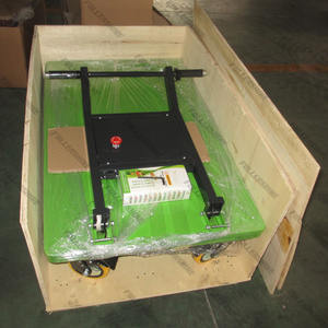 Transport Zware Lading Magazijn <span class=keywords><strong>Trolley</strong></span> Batterij Aangedreven Elektrische <span class=keywords><strong>Lift</strong></span> Platform Truck - Product Image 3