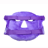 Perle de gel de thérapie chaude et froide réutilisable de vente chaude avec masque facial en peluche pour les cernes des yeux