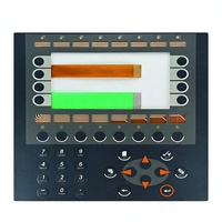 Panneau de commande industriel CNC à clavier à membrane avec affichage numérique et câble plat flexible – Interface d'opérateur de machine